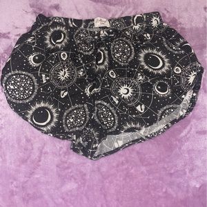 Zodiac Black Shorts